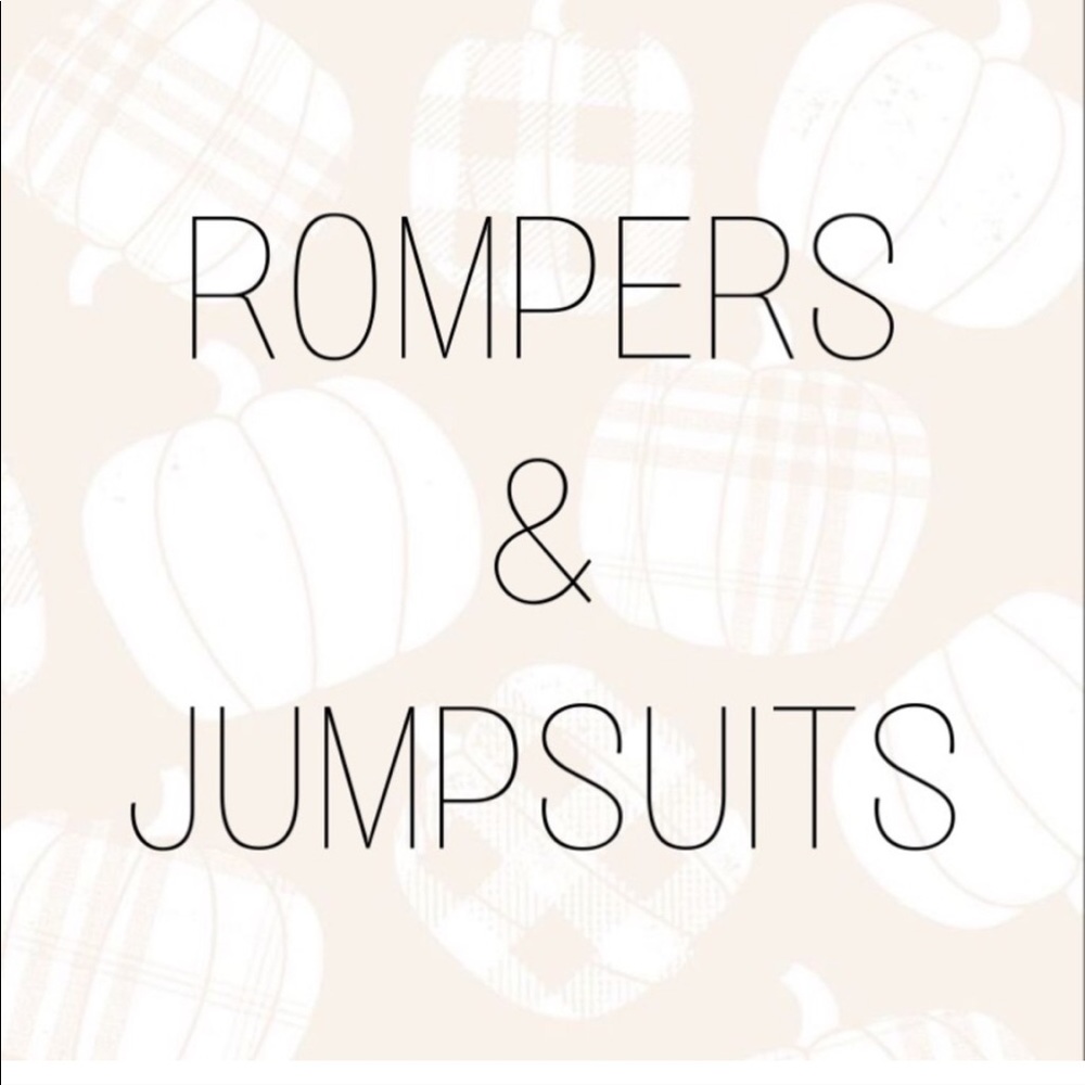 Pantsuits / Rompers / Jumpers